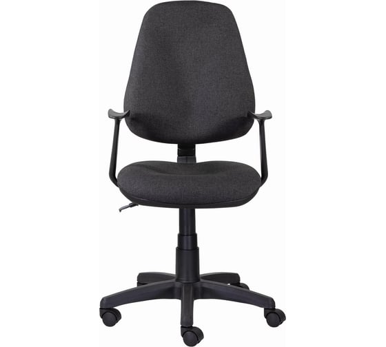 Кресло BRABIX "Comfort MG-321", регулируемая эргономичная спинка, ткань, серое, 532557