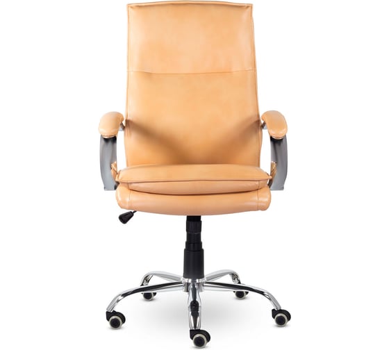 Офисное кресло BRABIX PREMIUM "Cuba EX-542", экокожа, бежевое, 532551