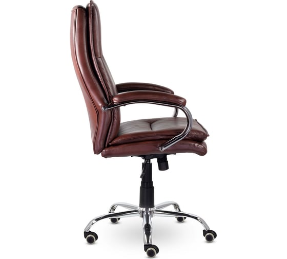 Офисное кресло BRABIX PREMIUM "Cuba EX-542", экокожа, коричневое, 532550
