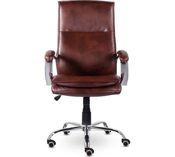 Офисное кресло BRABIX PREMIUM "Cuba EX-542", экокожа, коричневое, 532550