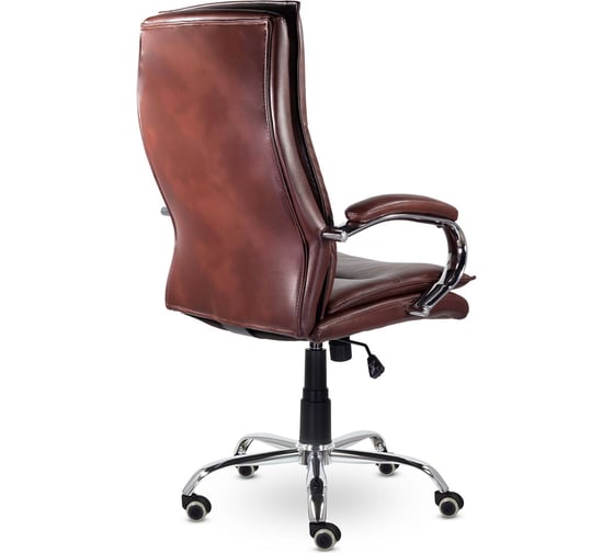 Офисное кресло BRABIX PREMIUM "Cuba EX-542", экокожа, коричневое, 532550