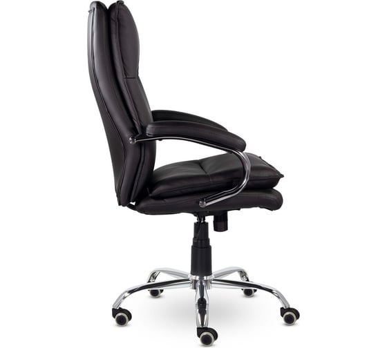 Офисное кресло BRABIX PREMIUM "Cuba EX-542", экокожа, черное, 532549