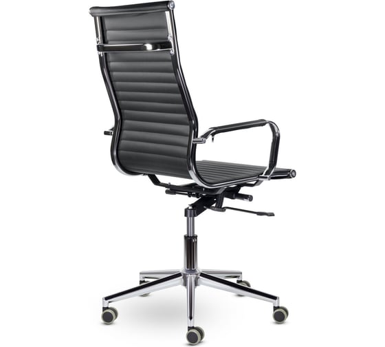 Офисное кресло BRABIX PREMIUM "Intense EX-531", экокожа, хром, черное, 532540
