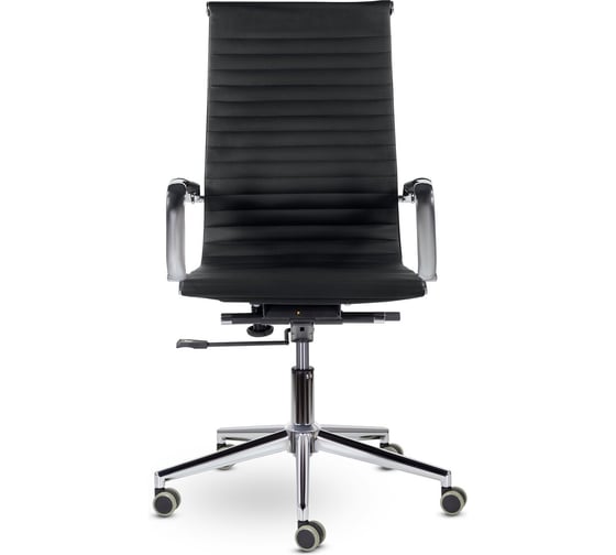 Офисное кресло BRABIX PREMIUM "Intense EX-531", экокожа, хром, черное, 532540