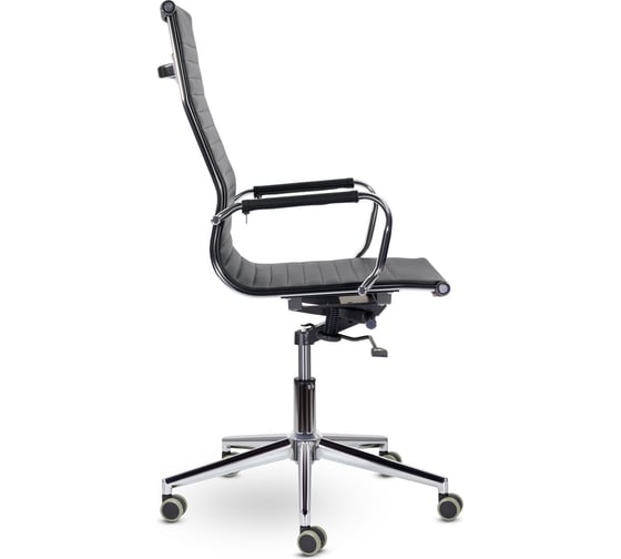 Офисное кресло BRABIX PREMIUM "Intense EX-531", экокожа, хром, черное, 532540