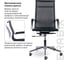 Офисное кресло BRABIX PREMIUM "Net EX-533", хром, сетка, черное, 532546 5