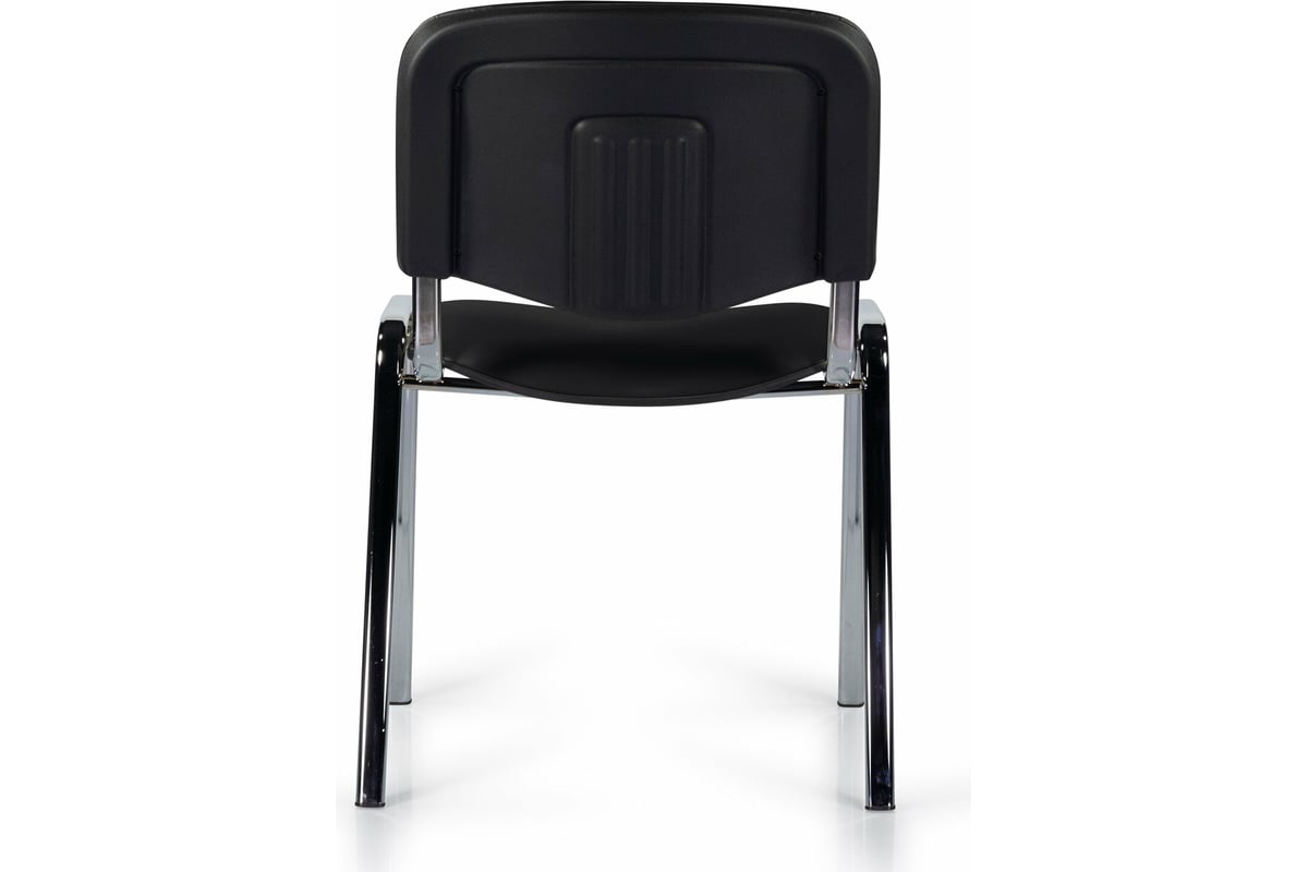 Стул Staff Iso Lite хром, кожзам черный (Z-11) CF-008 532567 - выгодная ...