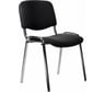 Стул Staff Iso Lite хром, ткань черная (С-11) CF-008 532565