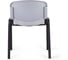 Стул Staff Iso Plast черный каркас, пластик серый CF-009 532570 5