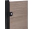 Стол BRABIX "Smart CD-012", 500x580x750 мм, ЛОФТ, на колесах, металл/ЛДСП дуб, каркас черный, 641880 13