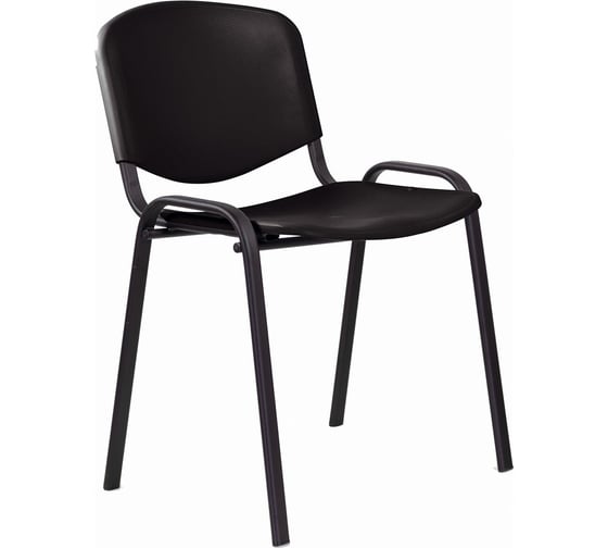 Стул Staff Iso Plast черный каркас, пластик черный CF-009 532569 1