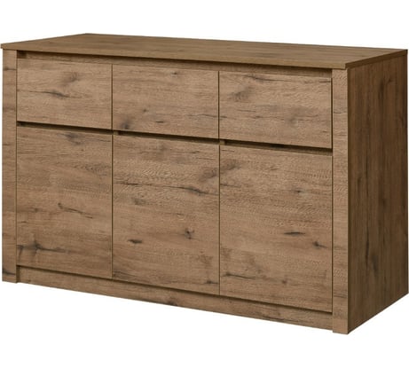 Комод ООО Рэйгрупп серии Bromo КО-06 / 3D3Y Дуб Веллингтон КО-06 VL
