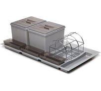 Система сортировки NAVAKO Omega Duet 900/24 Metallic Grey 10132