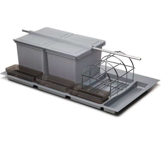 Система сортировки NAVAKO Omega Duet/Top 900/24 Metallic Grey 10136