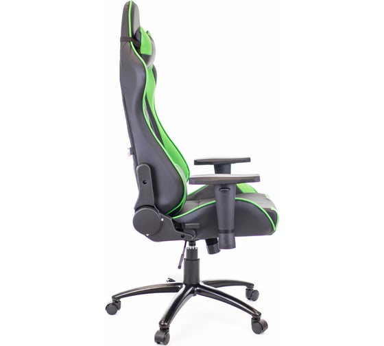 Кресло Everprof Lotus S9 экокожа зеленый/черный Lotus S9 Green