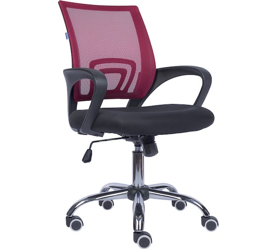 Кресло Everprof EP-696 Сетка Бордовый EC-696 Mesh Red