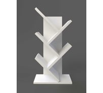 Стеллаж Граникум Агния 4 секции, белая polkag025