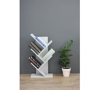 Стеллаж Граникум Агния 4 секции, серая polkag027