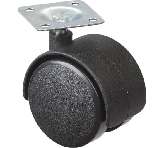Колесная опора Скобяной d50 н/площ. (упак.) 002684