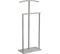 Костюмная вешалка Мебелик Дэви 1 металлик/дуб дымчатый 7461