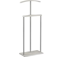 Костюмная вешалка Мебелик Дэви 5 металлик/дуб дымчатый 7469