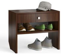Тумба для обуви Мебельный двор С-МД-ТО-08, орех 1021030