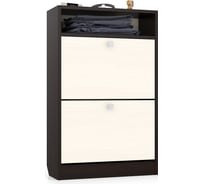 Тумба для обуви Мебельный двор С-МД-ТО-02, венге/дуб 0335029