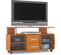 Тумба для аппаратуры Мебельный двор С-МД-Т9, вишня 2723010