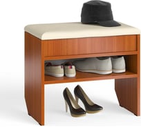 Тумба для обуви Мебельный двор С-МД-ТО-10, вишня 1021043