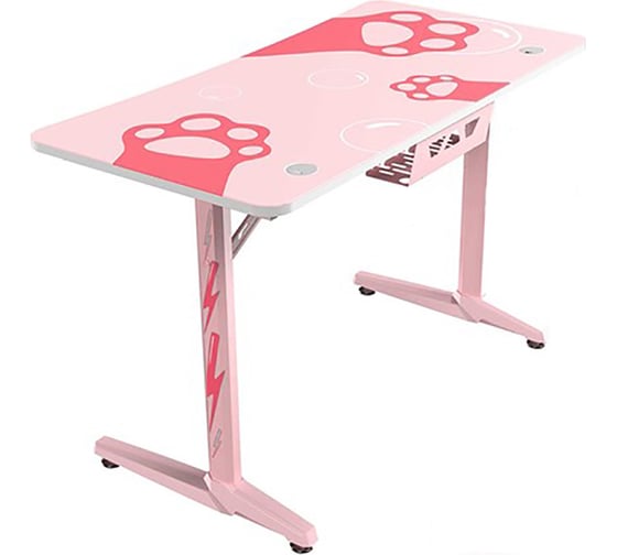 Стол для компьютера EUREKA (для геймеров) GIP 47, Pink ZX-GIP-P47PK