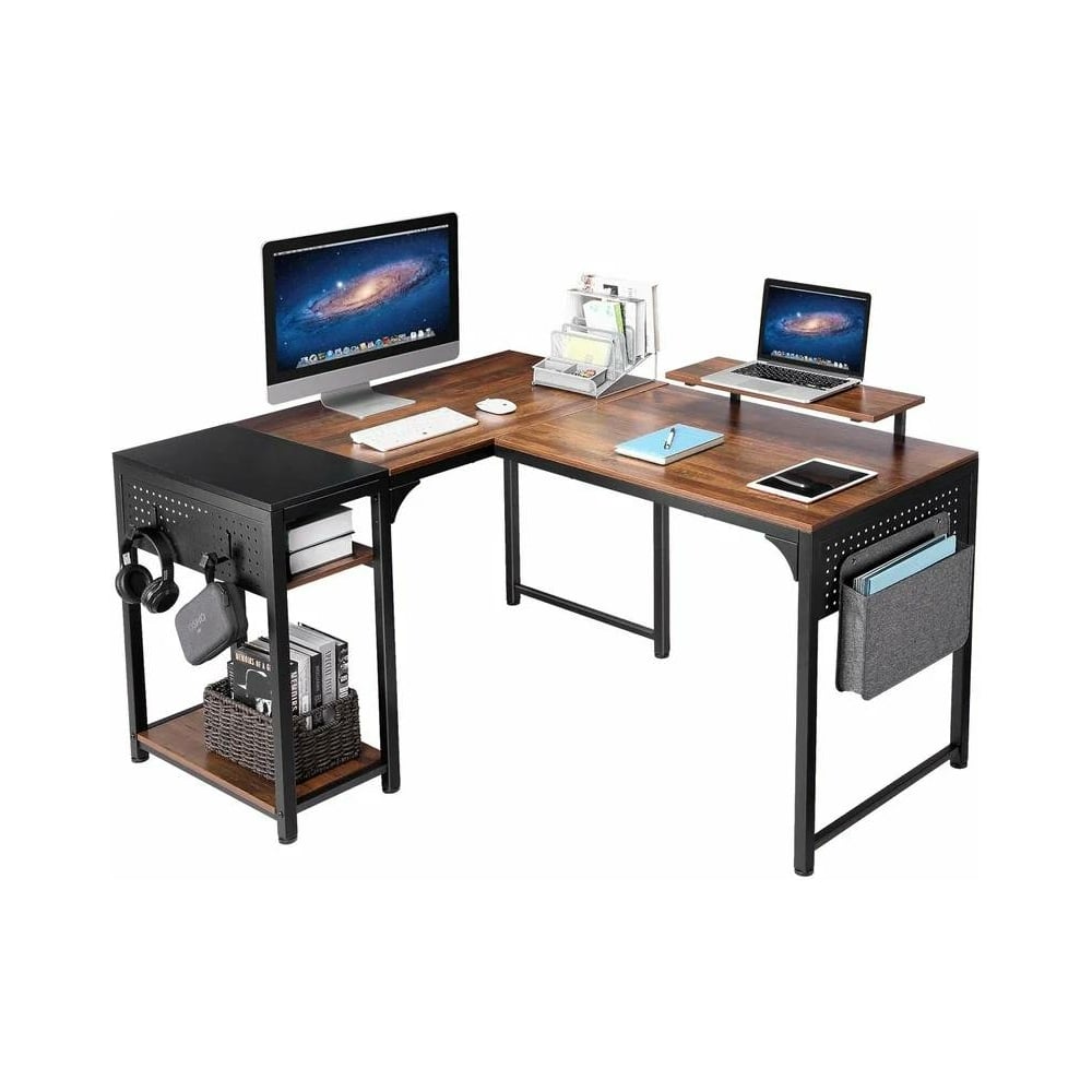 Письменный стол EUREKA (для компьютера) угловой с шириной 150 см ZX ...