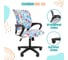 Детское кресло CHAIRMAN Kids 103 единороги ткань, черное 00-07037241 9