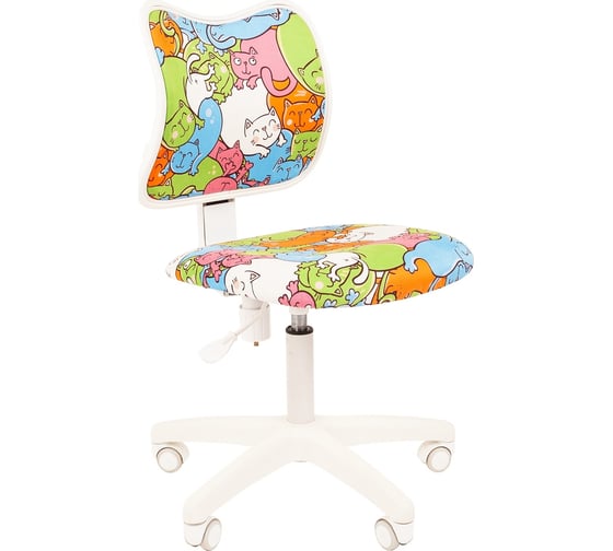 Детское кресло CHAIRMAN Kids 102 котики ткань 00-07027824 1