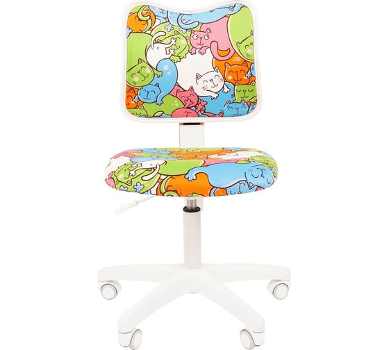 Детское кресло CHAIRMAN Kids 102 котики ткань 00-07027824