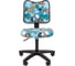 Детское кресло CHAIRMAN Kids 102 зоопарк ткань, черное 00-07036637 2