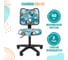 Детское кресло CHAIRMAN Kids 102 зоопарк ткань, черное 00-07036637 7