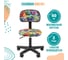 Детское кресло CHAIRMAN Kids 101 монстры ткань, черное 00-07036629 5