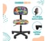 Детское кресло CHAIRMAN Kids 101 монстры ткань, черное 00-07036629 7