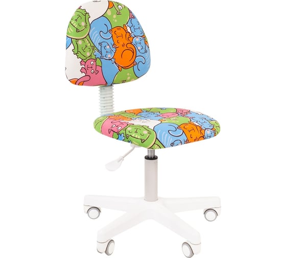 Детское кресло CHAIRMAN Kids 104 котики ткань 00-07029390 1