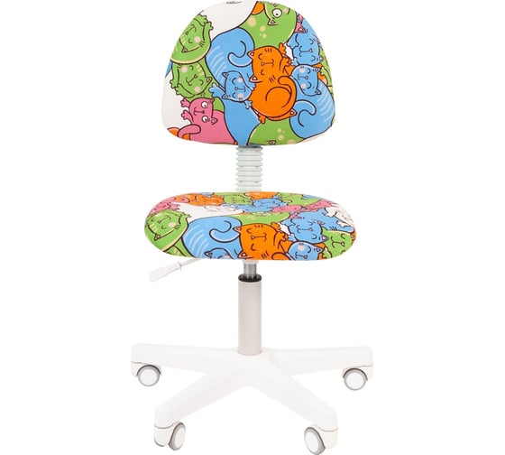 Детское кресло CHAIRMAN Kids 104 котики ткань 00-07029390