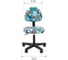 Детское кресло CHAIRMAN Kids 104 зоопарк ткань, черное 00-07038185 8