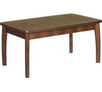 Журнальный стол Мебелик Массив решетка орех 7767