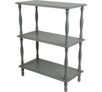 Этажерка Мебелик П 9 серый П0004692 6592