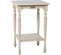 Столик BOGACHO Оникс 1 кремового цвета 16001/кремовый 000ЭЛ000634