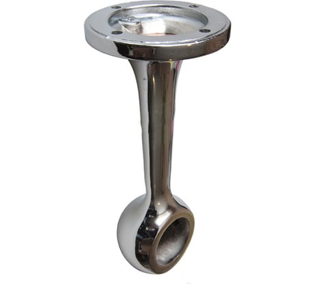 Дистанционный торцевой держатель для трубы STARFIX d 25 мм хром SMF-59971