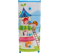 Комод Элластик-Пласт Теремок 4 секции, с рисунком ЭП 424405