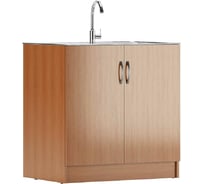 Тумба под нержавеющую мойку Домино орех 60x80 D6080OR