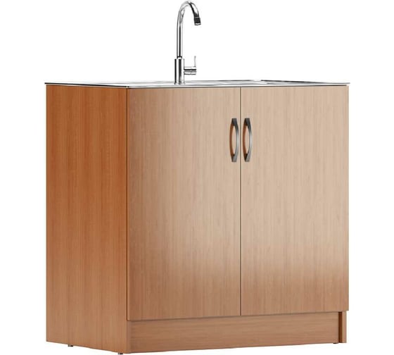 Тумба под нержавеющую мойку Домино орех 60x80 D6080OR
