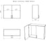 Настенный шкаф Домино орех 30x80 D3080OR 3