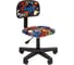 Детское кресло CHAIRMAN Kids 101 ткань CRAZY черное 00-07077994 1